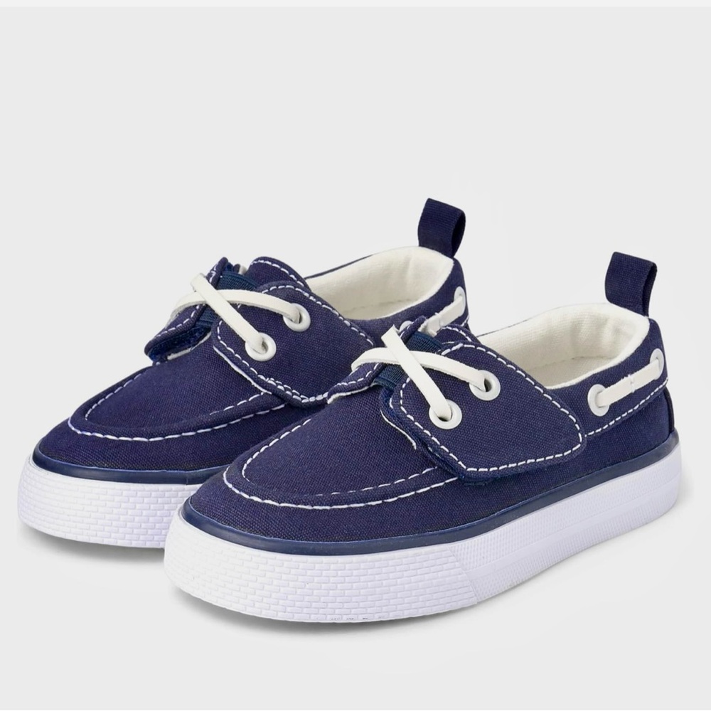 GYMBOREE Toddler Boy Navy Blue Sneakers Size 9